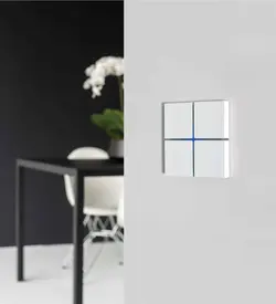 کلید چهار پل لمسی هوشمند – هوشمند سازی ساختمان آکو (ارائه دهنده خدمات هوشمند سازی در کرج)