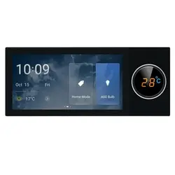 تاچ پنل ترموستات هاب زیگبی 7 اینچ – هوشمند سازی ساختمان آکو