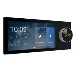 تاچ پنل ترموستات هاب زیگبی 7 اینچ – هوشمند سازی ساختمان آکو