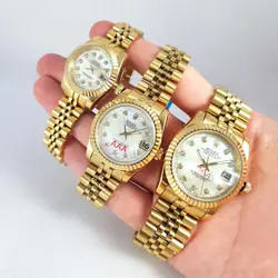 ساعت رولکس مردانه و زنانه ROLEX تقویم دار موتور سوئیس 04