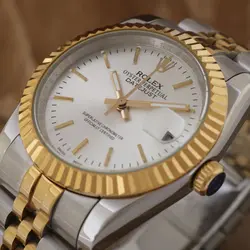ساعت رولکس مردانه و زنانه ROLEX تقویم دار موتور سوئیس 04