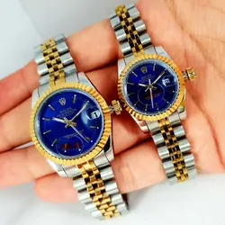 ساعت رولکس مردانه و زنانه ROLEX تقویم دار موتور سوئیس 04