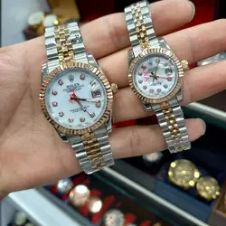 ساعت رولکس مردانه و زنانه ROLEX تقویم دار موتور سوئیس 04