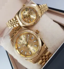 ساعت رولکس مردانه و زنانه ROLEX تقویم دار موتور سوئیس 04