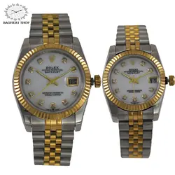 ساعت ست رولکس مردانه و زنانه ROLEX تقویم دار موتور سوئیس 02
