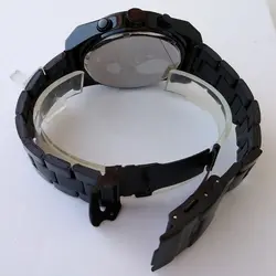 ساعت مچی عقربه‌ای مردانه دیزل مدل بندفلزی تاریخ شمار سه موتور فعال کرنوگراف ضدآب کد 02