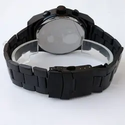 ساعت مچی عقربه‌ای مردانه دیزل مدل بندفلزی تاریخ شمار سه موتور فعال کرنوگراف ضدآب کد 02