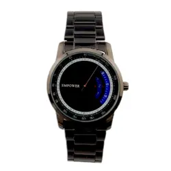 ساعت مچی عقربه‌ای مردانه مدل کنتوری با عقربه ثانیه شمار کد 15