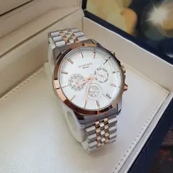ساعتمچی مردانه الگانس بدنه_استیل دارای روز شمار. Elegance