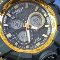 ساعت مچی مردانه و پسرانه جی شاک ضد آب دست شستن کرنومتر G shock