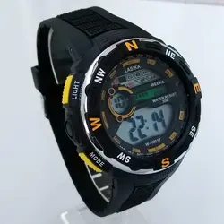 ساعت اسپرت دیجیتال پسرانه ضدآب سبک جی شاک چراغدار کرنومتر آلارم زنگ هشدار چراغ دار ارسال رایگان تاریخ شمار Sport تولد