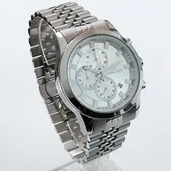 رومانسون مردانه ضدآب تاریخ شمار ارسال رایگان ساعت نقره ای حراج ساعت فروش ویژه ROMANSON سه موتور کرنوگراف حراج آنلاین