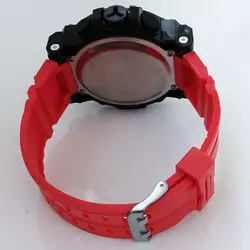 ساعت اسپرت مچی دخترانه پسرانه دیجیتال قرمز مشکی ورزشی ضدآب کرنومتر دار چراغدار تایمر Sport تاریخ شمار ارسال رایگان