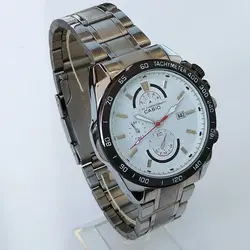 ساعت بندفلزی مردانه CASIO CURREN طرح سه موتور تک موتور فعال تاریخ شمار ارسال رایگان کادوتولد خاص و شیک