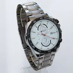 ساعت بندفلزی مردانه CASIO CURREN طرح سه موتور تک موتور فعال تاریخ شمار ارسال رایگان کادوتولد خاص و شیک