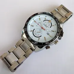 ساعت بندفلزی مردانه CASIO CURREN طرح سه موتور تک موتور فعال تاریخ شمار ارسال رایگان کادوتولد خاص و شیک