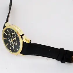 ساعت مردانه الگانس طرح سه موتور تک موتور فعال تاریخ شمار ضدآب موتور ژاپن