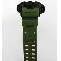 جی شاک G-SHOCKساعت مچی عقربه ای مردانه دو زمانه دیجیتال و آنالوگ ساعت زیتونی اسپرتsport ساعت ضدآب کرنومتر دوموتوره