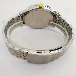 ساعت بند فلزی مردانه تیسوت ساعت شیک و رنگ ثابت TISSOT تاریخ شمار ضدآب کادوی خاص ویژه ساعت طلایی نقره ای