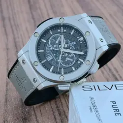 ساعت مچی مردانه هابلوت تقویم نمایان طرح کرنو موتور شرکتی HUBLOT