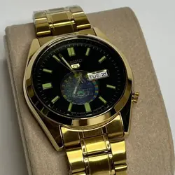 ساعت مچی مردانه دو تقویم سیکو 5 موتور ژاپن SEIKO 5