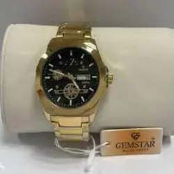 ساعت مچی مردانه اورجینال دو تقویم رنگ ثابت ضداب جم.استار Gemstar