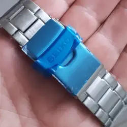 ساعت مچی مردانه اورجینال اتومات دو تقویم سیکو 5 اصل ژاپن قاب چرخشی Seiko5