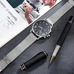 ساعت مچی عقربه‌ای مردانه گادیسون مدل تک موتوره تقویم دار کد 2