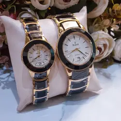 ساعت سویستون تمام سرامیک ست زنانه و مردانه اصل ژاپنSveston Sv-9703