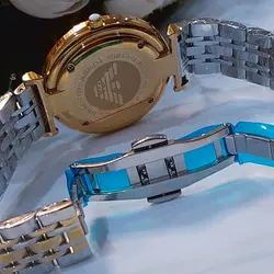 ساعت مردانه امپریو آرمانی اصل ژاپن زیر ثانیه شمار