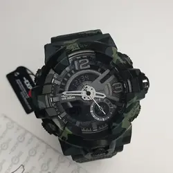 ساعت مچی مردانه اسکپونی طرح جی شاک بند رزین روز شمار xponi