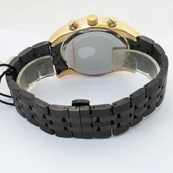 ساعت مچی عقربه‌ای مردانه رومانسون مدل تاریخ شمار کرنوگراف بندفلزی سه موتور فعال رنگ ثابت ضدآب کد R50