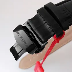 ساعت مچی عقربه‌ای مردانه رومانسون مدل کرنوگراف سه موتورفعال بندچرمی تاریخ شمار کد 29