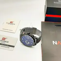 نیوی فورس9068 سه موتوره فول تایم تقویم روز شمار .هفته شمار.نمایشگر روزو شب