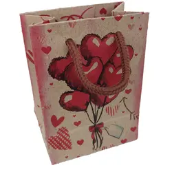 پاکت هدیه مدل قلب کد 204