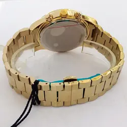 ساعت مچی عقربه‌ای مردانه رومانسون مدل بندفلزی کرنوگراف سه موتور تاریخ شمار کد RM70