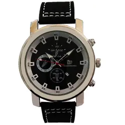 ساعت مچی عقربه‌ای مردانه مدل بندجیر تاریخ شمار کد 660