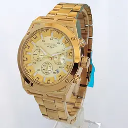 ساعت مچی عقربه‌ای مردانه دیزل مدل بندفلزی تاریخ شمار سه موتور فعال کرنوگراف ضدآب کد 041