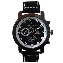 ساعت مچی عقربه‌ای مردانه مدل بندجیر تاریخ شمار