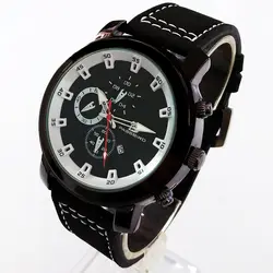 ساعت مچی عقربه‌ای مردانه مدل بندجیر تاریخ شمار