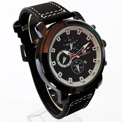 ساعت مچی عقربه‌ای مردانه مدل بندجیر تاریخ شمار