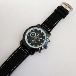 ساعت مچی عقربه‌ای مردانه مدل بندجیر تاریخ شمار