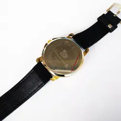 ساعت مچی عقربه‌ای مردانه مدل بندجیر تاریخ شمار کد GOLD456/01