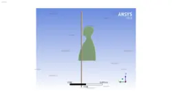 شبیه سازی برخورد سر با تابلو