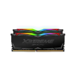 رم OCPC X3TREME RGB 16GB 8GBx2 3600MHz CL18 Black DDR4 Memory