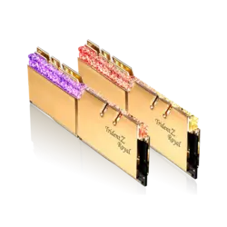 رم کامپیوتر G.Skill TRIDENT Z ROYAL GOLD 16GB DUAL 4000MHz CL18 DDR4