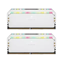 رم کورسیر CORSAIR DOMINATOR PLATINUM RGB White 64GB 32GBx2 5200MHz CL40 DDR5