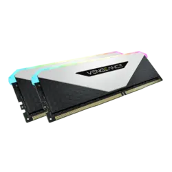 رم کورسیر Corsair Vengeance RGB RT 16GB Dual 3600MHz CL18 White