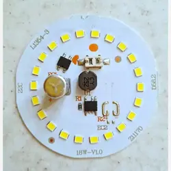 چیپ ال ای دی 18 وات ماژول دی او بی رنگ سفید مهتابی کیفیت بالا جهت تعمیر لامپ chip led dob 18w 220v