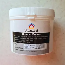 خمیر سیلیکون اولترا کول یک کیلویی ضریب 3 مناسب جهت تعمیر لامپ